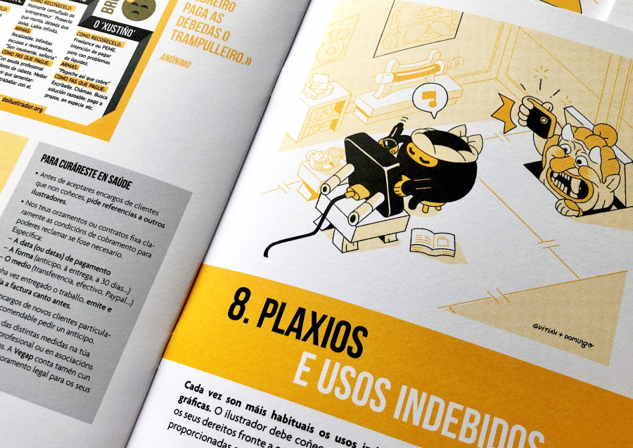 Reportaje | El ninja que asesora a  los ilustradores sobre sus derechos