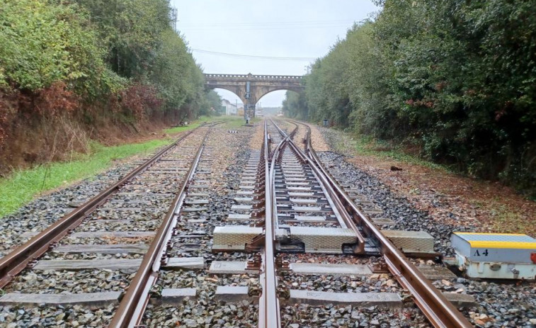 Reabre la línea de tren Ferrol-Ribadeo tras un mes de obras