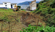 La Xunta inicia los trabajos de mejora del acceso del puerto de Lorbé a la Vía Ártabra