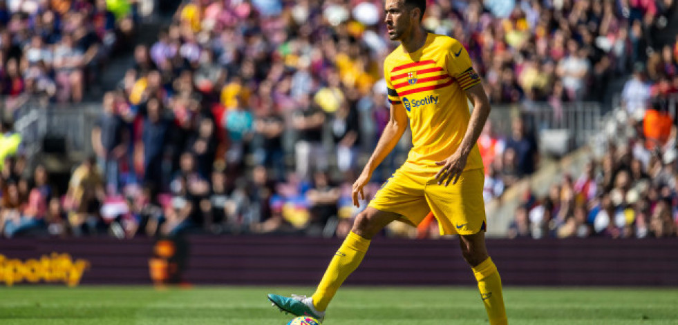 Sergio Busquets anuncia que deja el Barça a finales de temporada