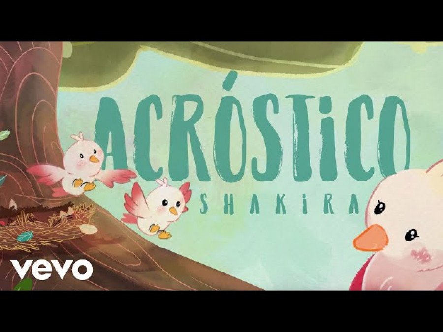 Shakira lanza la balada "Acróstico", una canción dedica a sus hijos