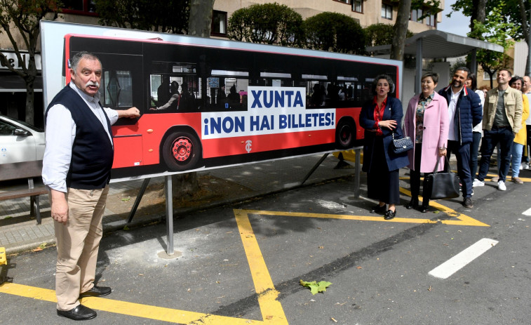 Oleiros asegura que los datos de la Xunta evidencian que la indemnización por el bus 1A hasta Santa Cristina era 