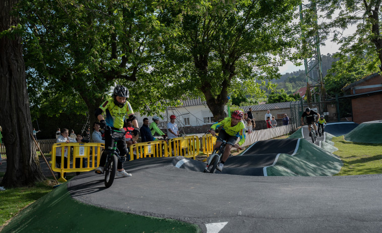 Abegondo estrena su circuito de pump track en San Marcos y ultima el de BTT en Beche