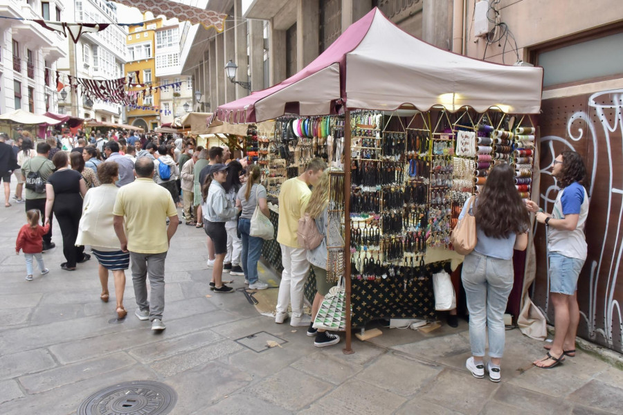 La feria medieval de A Coruña vuelve con sorpresas: plantean celebrarla del 21 al 25 de julio