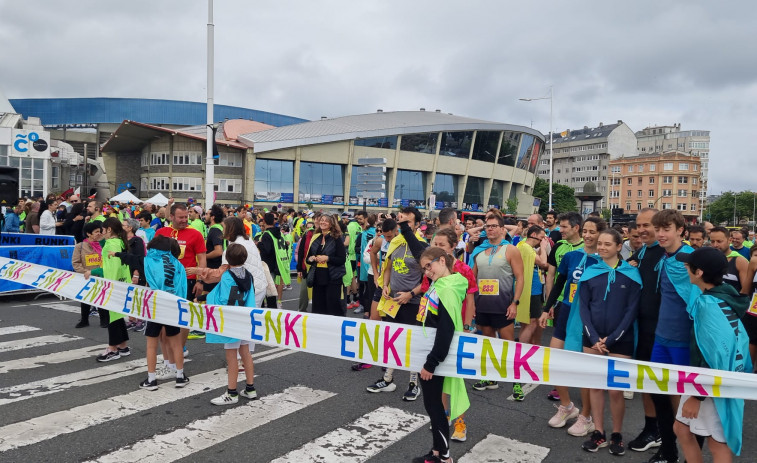 Runki, la carrera de los superhéroes, invade A Coruña