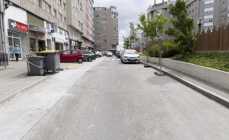 A Coruña termina los trabajos de remodelación de la red de saneamiento en la plaza de la Concordia