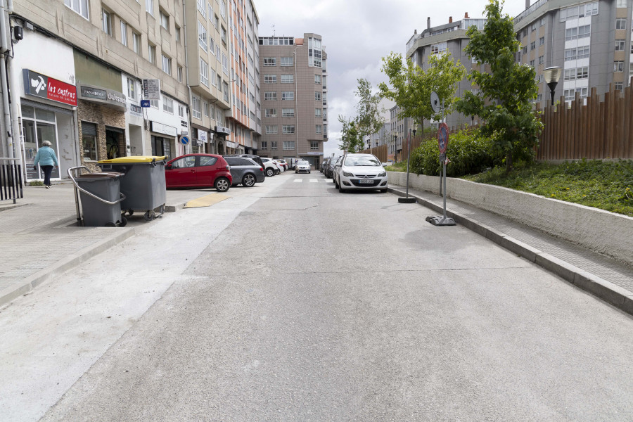 A Coruña termina los trabajos de remodelación de la red de saneamiento en la plaza de la Concordia