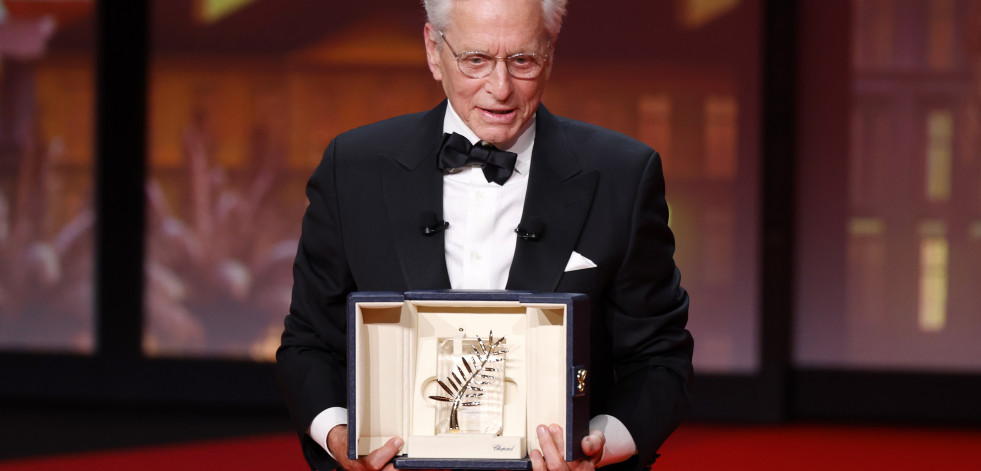 Michael Douglas recibe la Palma de Honor: 