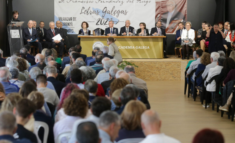 A Real Academia Galega louba a Fernández del Riego, un galeguista que foi 