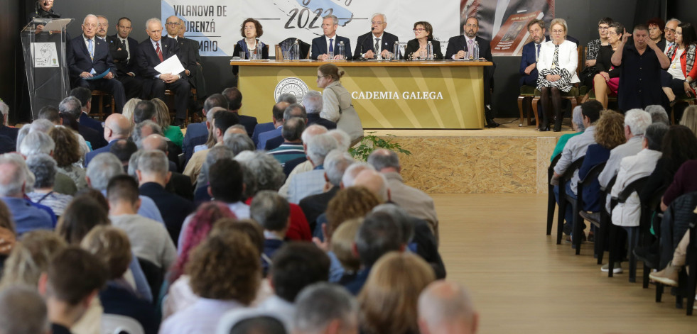 A Real Academia Galega louba a Fernández del Riego, un galeguista que foi 