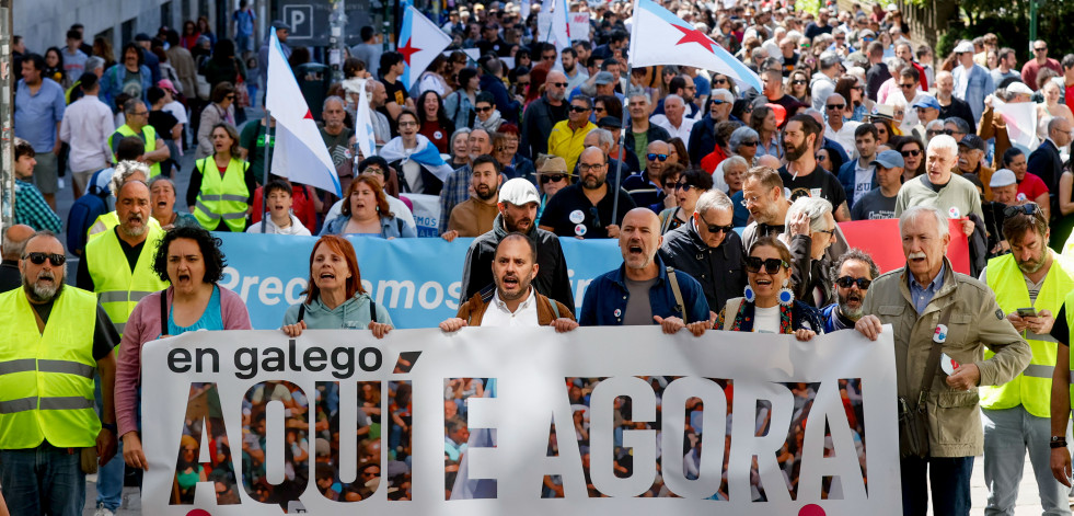 Galicia sae á rúa para reivindicar a oportunidade de 