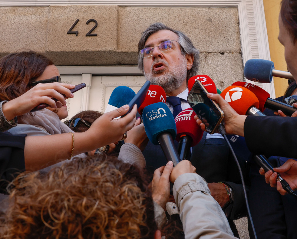 El portavoz de la Asociación Profesional de la Magistratura (APM), Juan José Carbonero