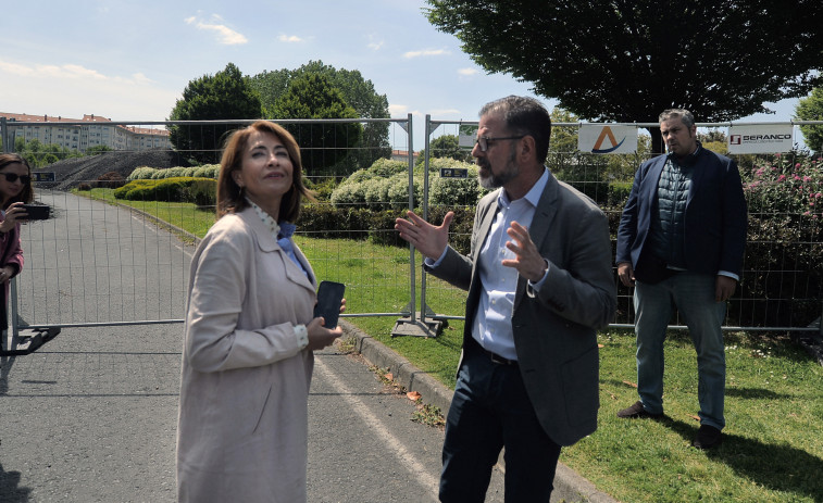 La ministra de Transportes se compromete a mejorar la conexión ferroviaria entre A Coruña y Ferrol