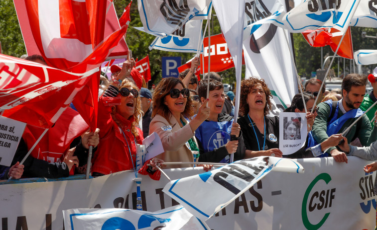 Los funcionarios de Justicia abandonan la mesa de negociación de servicios mínimos