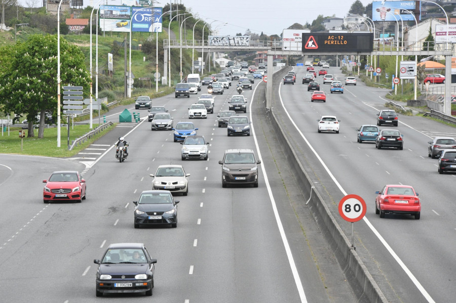 Corte de tráfico en la AP-9 en A Coruña entre el 9 y el 12 de diciembre