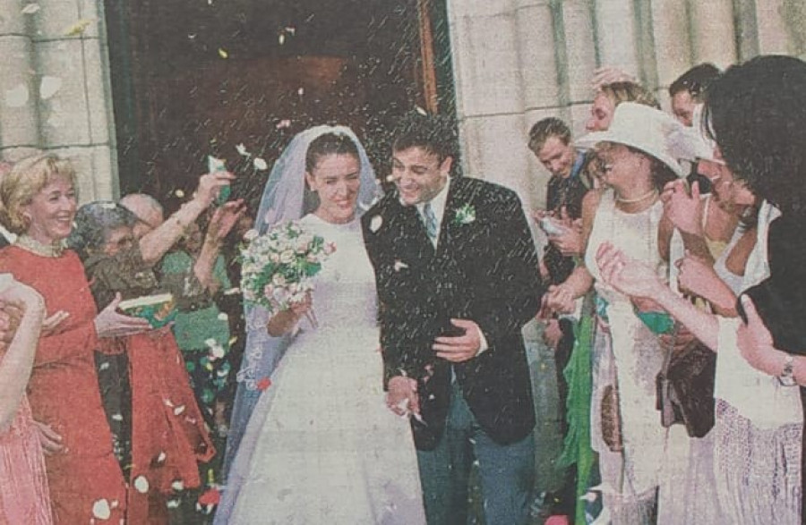 Hace 25 años: Todas las fotos y los detalles de la boda del deportivista Fran