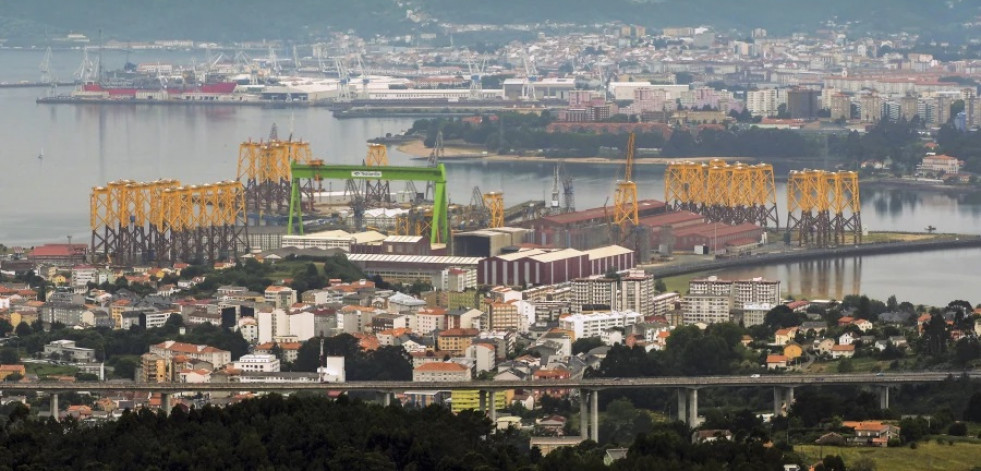 Fallece un operario tras un accidente en una factoría de Navantia en Fene