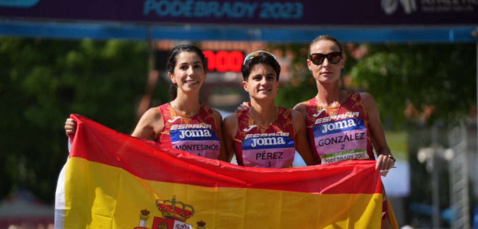 España, doble campeona de Europa de 35 kilómetros marcha por equipos