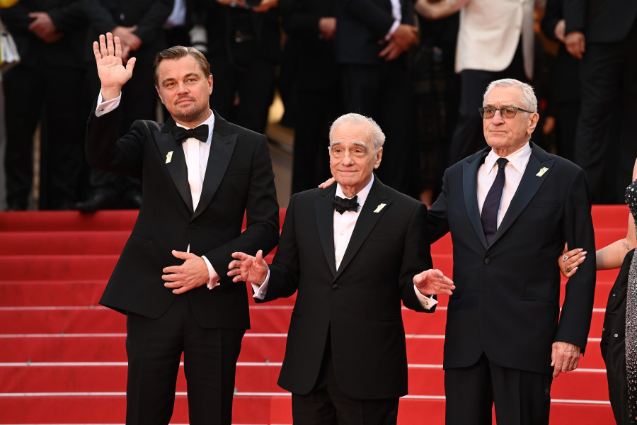 Scorsese, De Niro y DiCaprio triunfan en Cannes con su defensa de los indios Osage