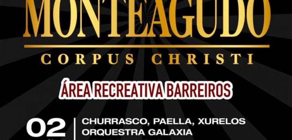 Churrasco, paella y xurelos para abrir las fiestas de Monteagudo, en Arteixo