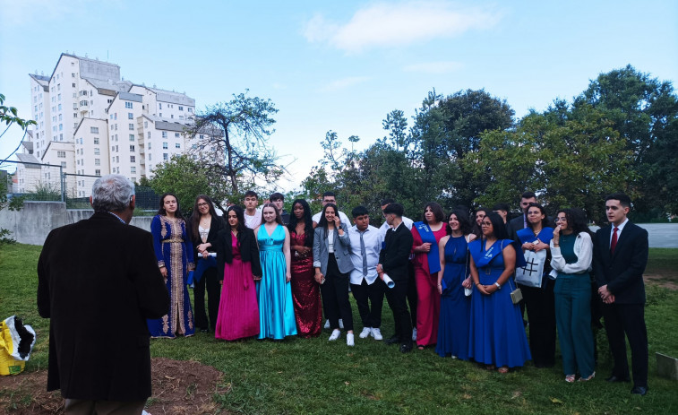 Fiesta de graduación de los alumnos de A Sardiñeira