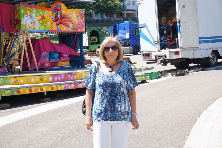 Luisa Fernández | “Los políticos de A Coruña están invitados a las fiestas de Los Rosales e igual pedimos las últimas cositas”