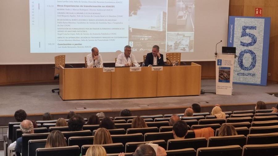 La actividad  en los centros del área sanitaria origina más de siete toneladas de residuos al día