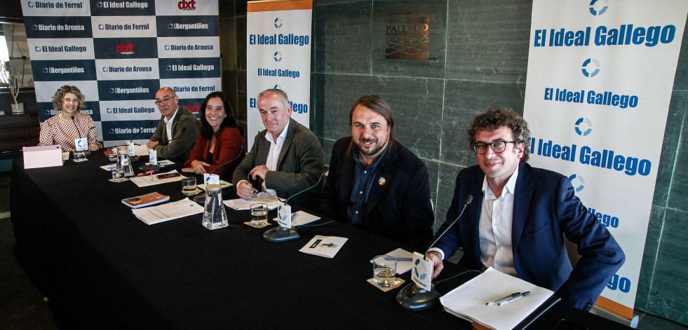 La movilidad y el puerto suben la tensión en el debate de El Ideal Gallego