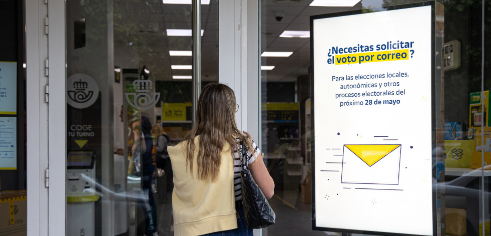 Casi 52.500 personas votaron por correo en Galicia en las elecciones municipales