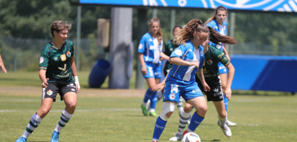 Un Depor Abanca superior jugará la final contra el Granada tras sufrir para eliminar al Cacereño