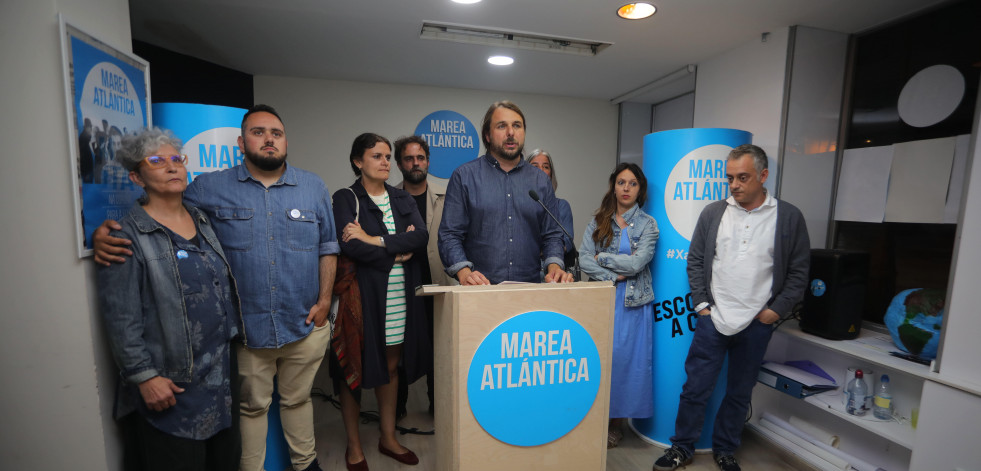La Marea Atlántica culpa a Podemos y EU de haberse quedado todos fuera del Ayuntamiento de A Coruña