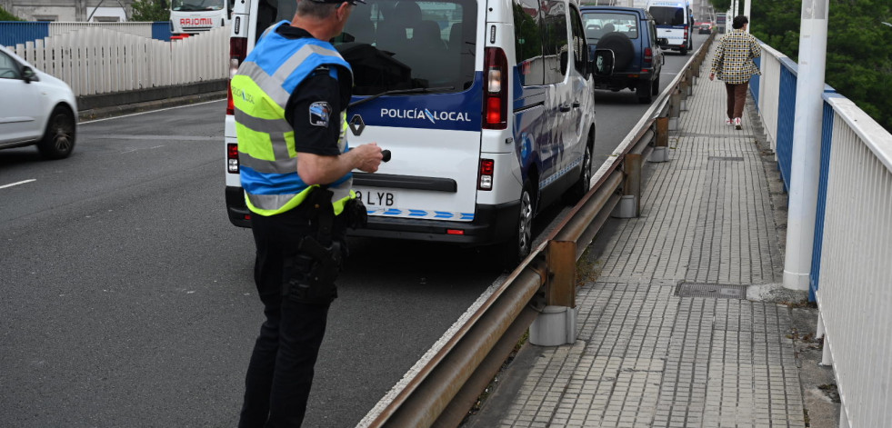 Una mujer embarazada resulta herida en un alcance múltiple en Afonso Molina