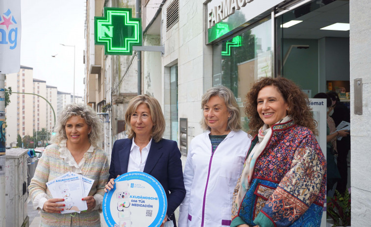 Los farmacéuticos coruñeses alertan de que entre un 20 y un 50% de los pacientes no toma bien las medicinas