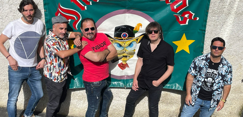 Inadaptados, fundadores del Rock in Cambre, tocan este sábado en la Festa da Xente Nova