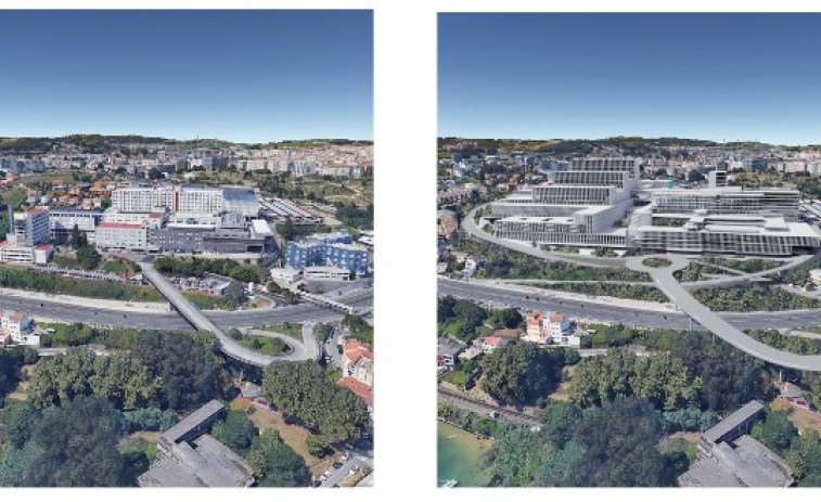 Licitada la obra de los accesos al nuevo hospital de A Coruña por 24 millones de euros
