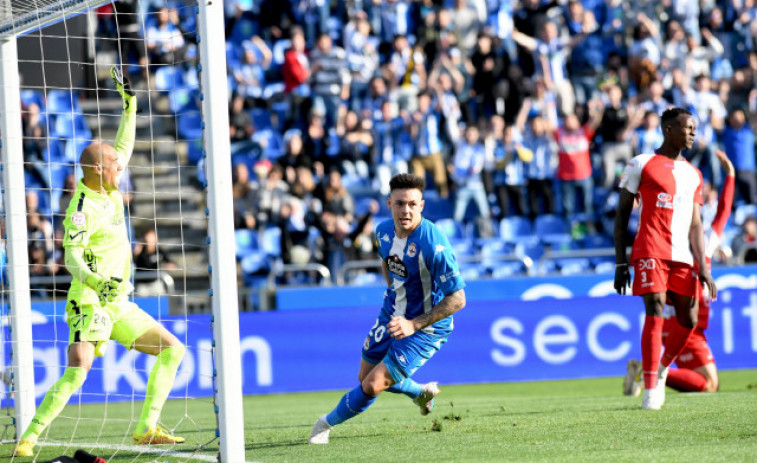 El Depor inicia el camino de regreso ante el Castellón