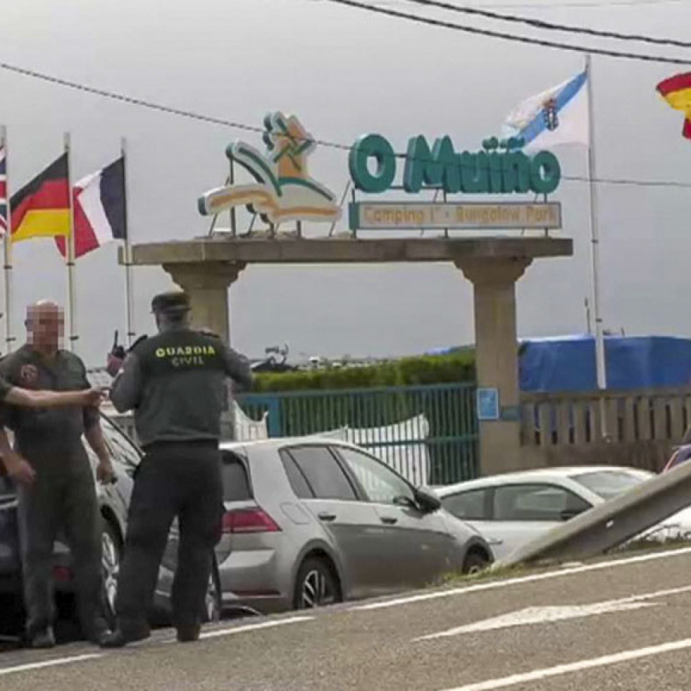Un guardia civil mata a tiros a su expareja en un camping de Oia (Pontevedra)