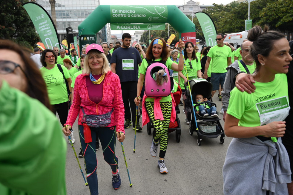 Andaina solidaria contra el cáncer en A Coruña @Pedro Puig
