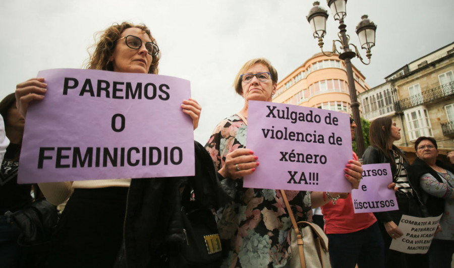 Concentración en Galicia para denunciar la "pasividad institucional" ante el crimen machista de Oia