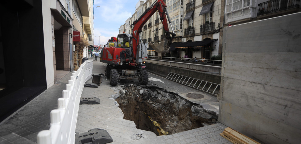 Comienzan las obras que unirán la calle Picavia con Compostela a través de plataforma única