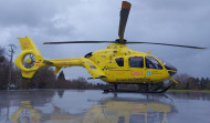 Evacuado en helicóptero un hombre que resultó herido tras caerse de un tejado en Curtis