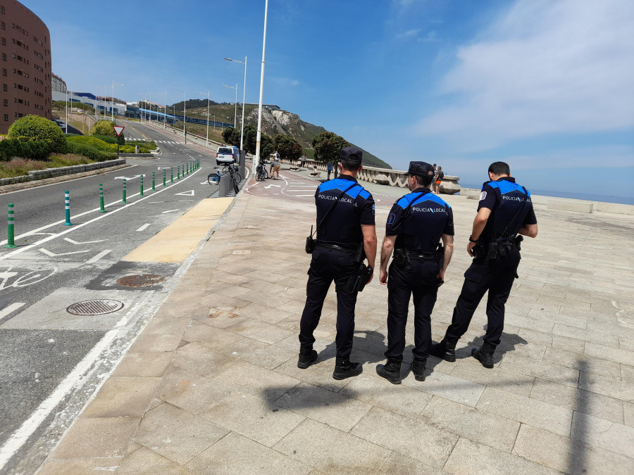 Dos ciclistas colisionan en el carril bici del Millennium