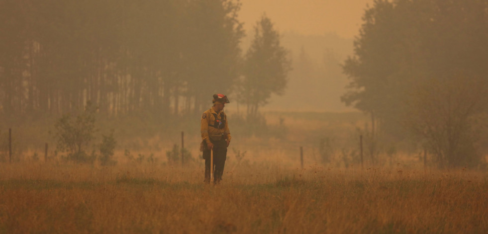 El humo de los incendios forestales mantiene la calidad del aire bajo mínimos en Canadá