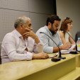 Julio, Luisito, Manolo y el Arosa