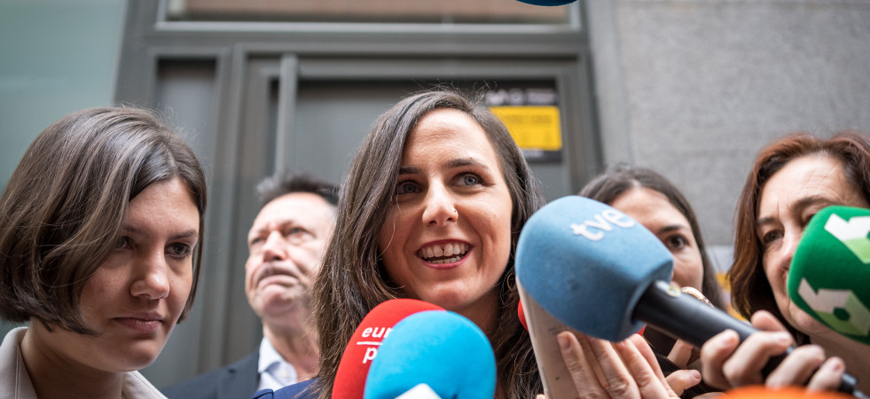 Podemos irá con Sumar al 23J pero tratará de evitar el veto a Irene Montero hasta el final
