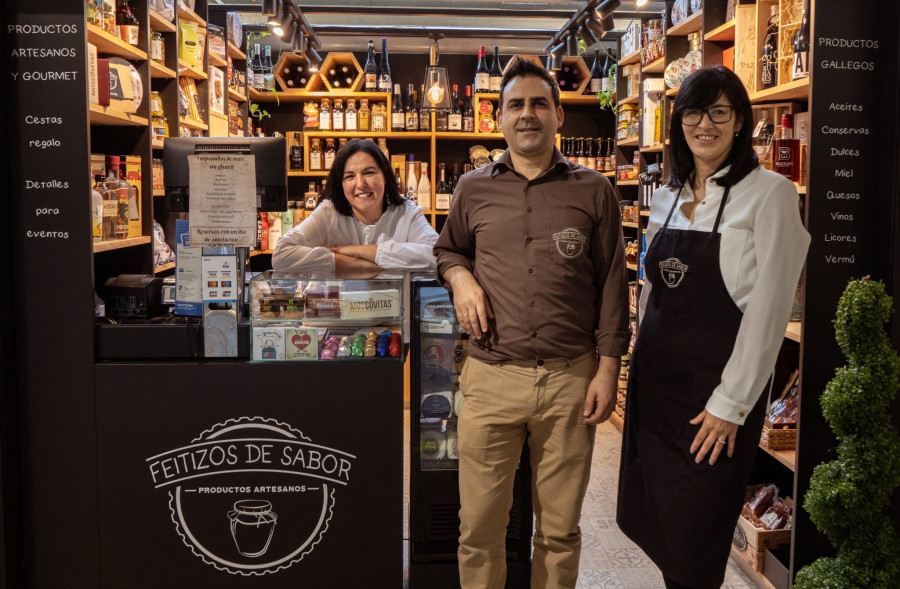 Feitizos de sabor inaugura su bodega en la plaza de Lugo