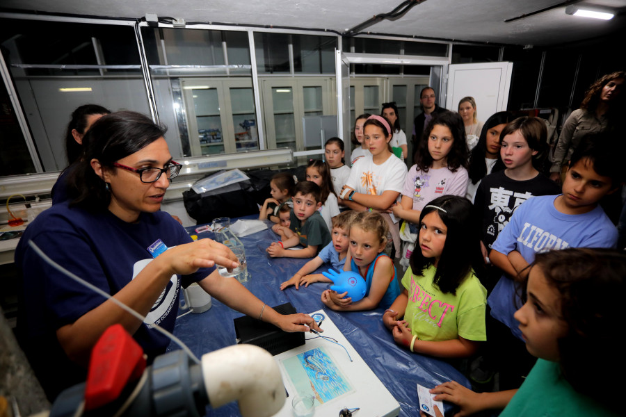 El Instituto Español de Oceanografía se convirtió en un buque escuela por un día