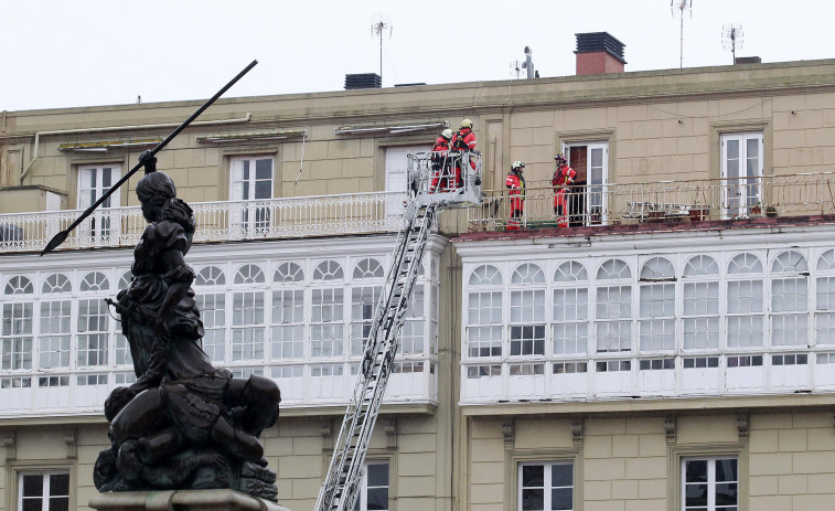 Las inundaciones aumentaron un 35% durante el último año en A Coruña