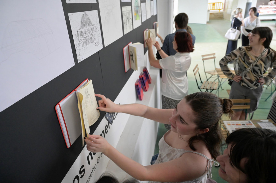 San Agustín, protagonista y escenario de una exposición de alumnos de la EASD Pablo Picasso