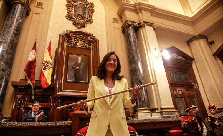 Inés Rey, reelegida alcaldesa, apela al diálogo para consolidar el liderazgo de A Coruña